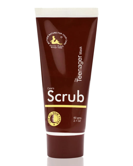 Care's | Scrub - The Teenager Mask with Oats, Orange peel and Shea Butter - 50gm