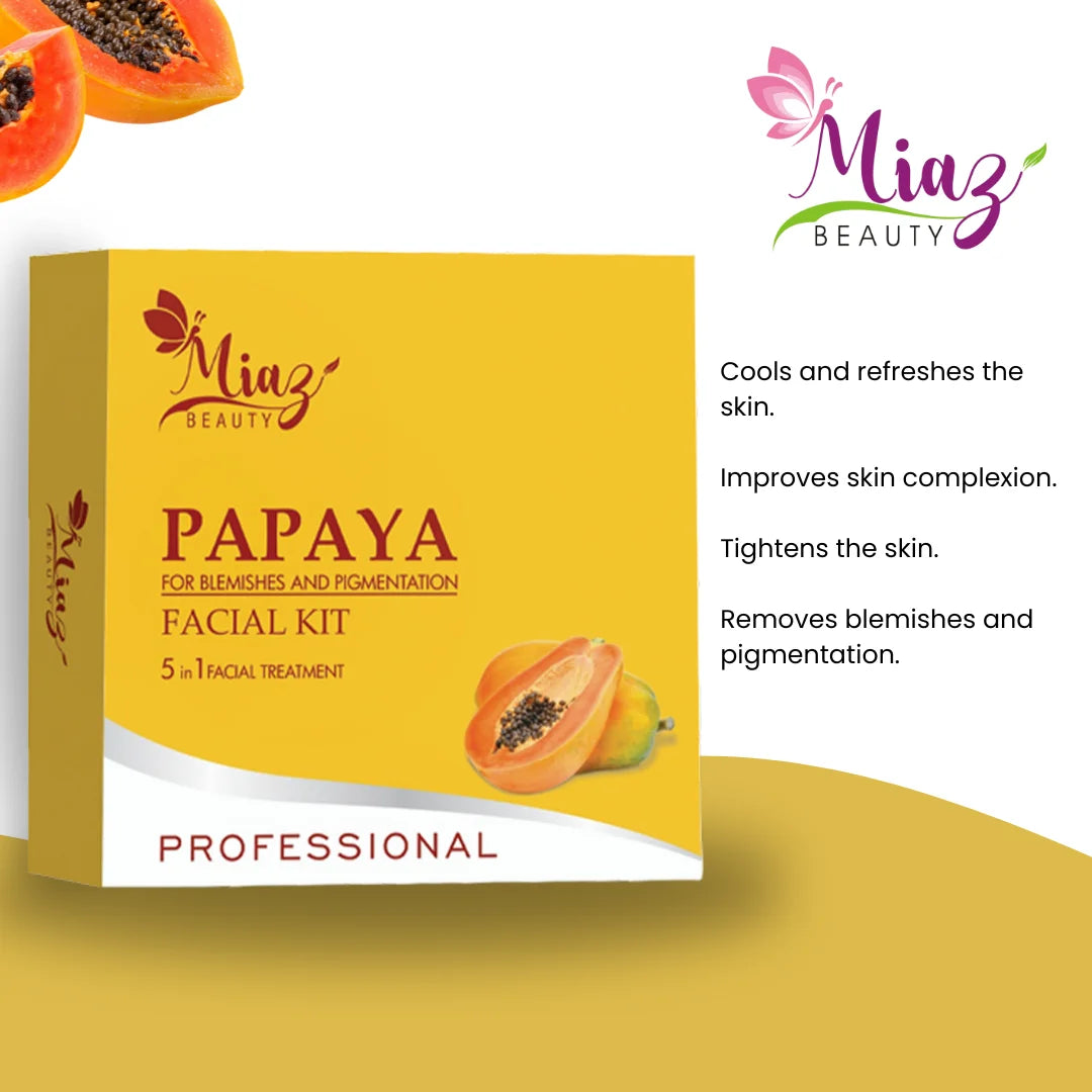 MIAZ BEAUTY | Papaya Facial kit