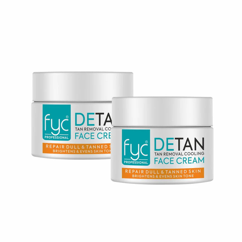 DETAN TAN REMOVAL COOLING CREAM for REPAIR DULL & TANNED SKIN (COMBO PACK)