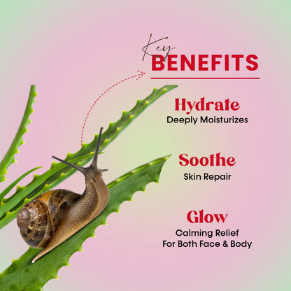 CATHY DOLL | 99% Aloe Vera & Snail Serum Soothing Gel