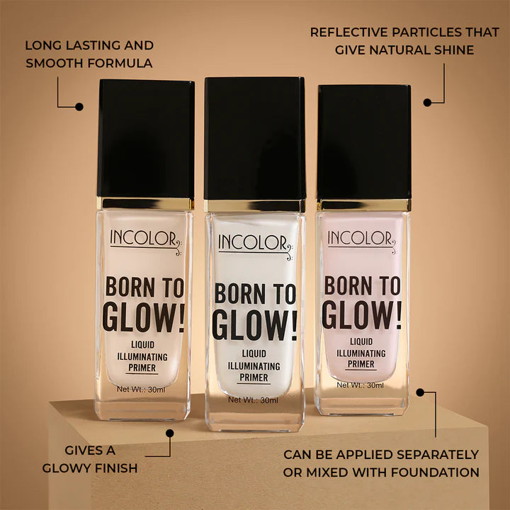 INCOLOR | Born To Glow Liquid Illuminating Primer