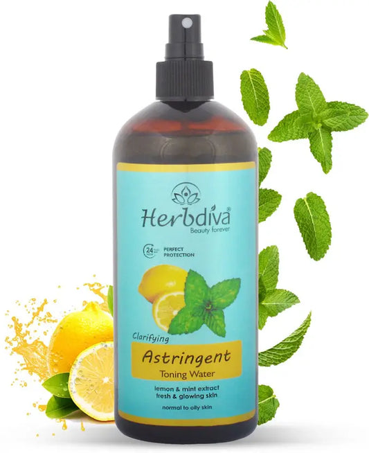 Herbdiva | Citron Vitamin C Toning Water |24Hour Fresh Skin, Perfect Protection Men & Women  (500 ml)