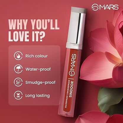 MARS Riwaj Liquid Sindoor | Smudge Proof & Long Lasting | Water Resistance & Quick Drying | Irritation Free | Rich Pigmentation (7.0ml)