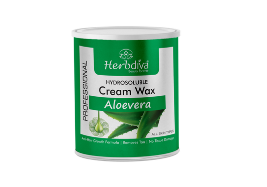 Hydrosoluble Aloevera Cream Wax