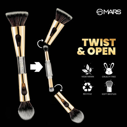 MARS | 4 In 1 Travel Brush
