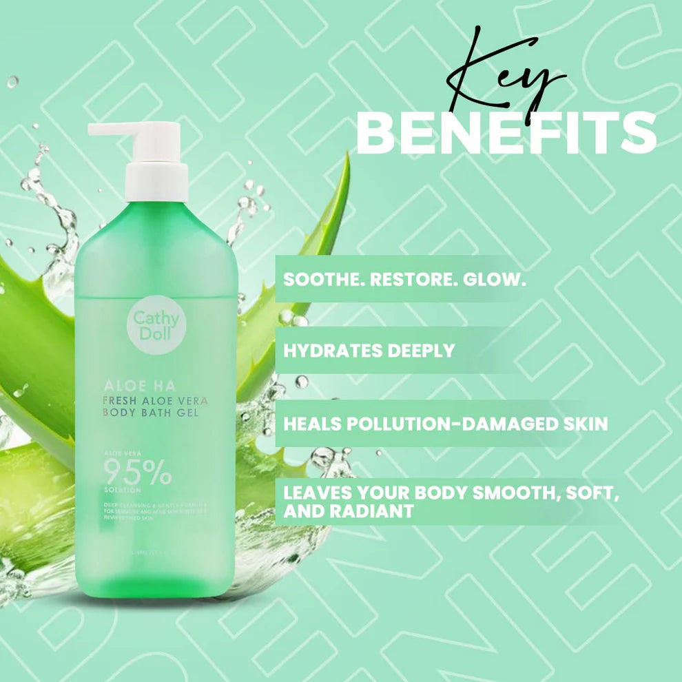 CATHY DOLL | Fresh Aloe Vera Body Bath Gel
