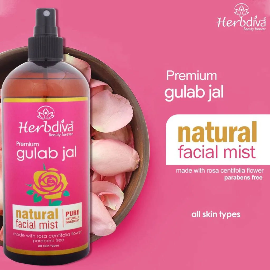 HERBDIVA | Gulab Jal, 500ml