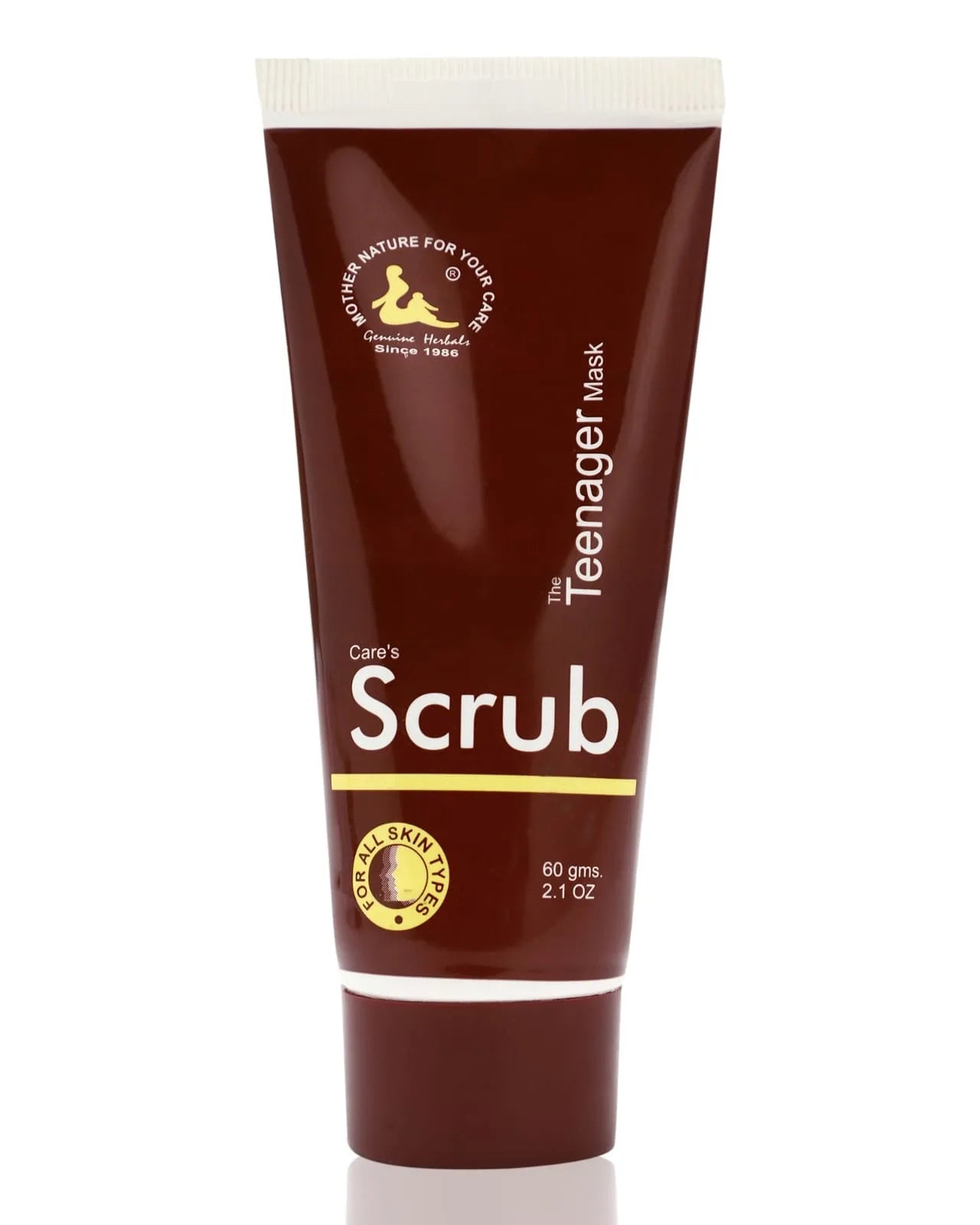 Care's | Scrub - The Teenager Mask with Oats, Orange peel and Shea Butter - 50gm