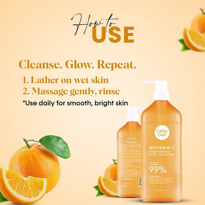 CATHY DOLL | Whitamin C Brightening Body Cleanser