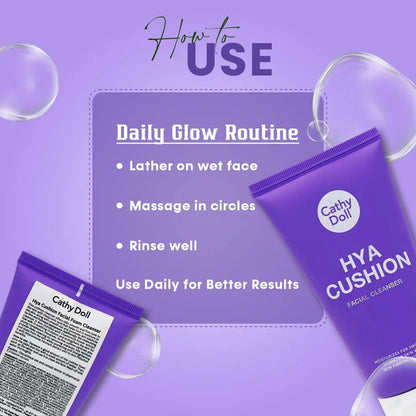 CATHY DOLL | Hya Cushion Facial Foam Cleanser