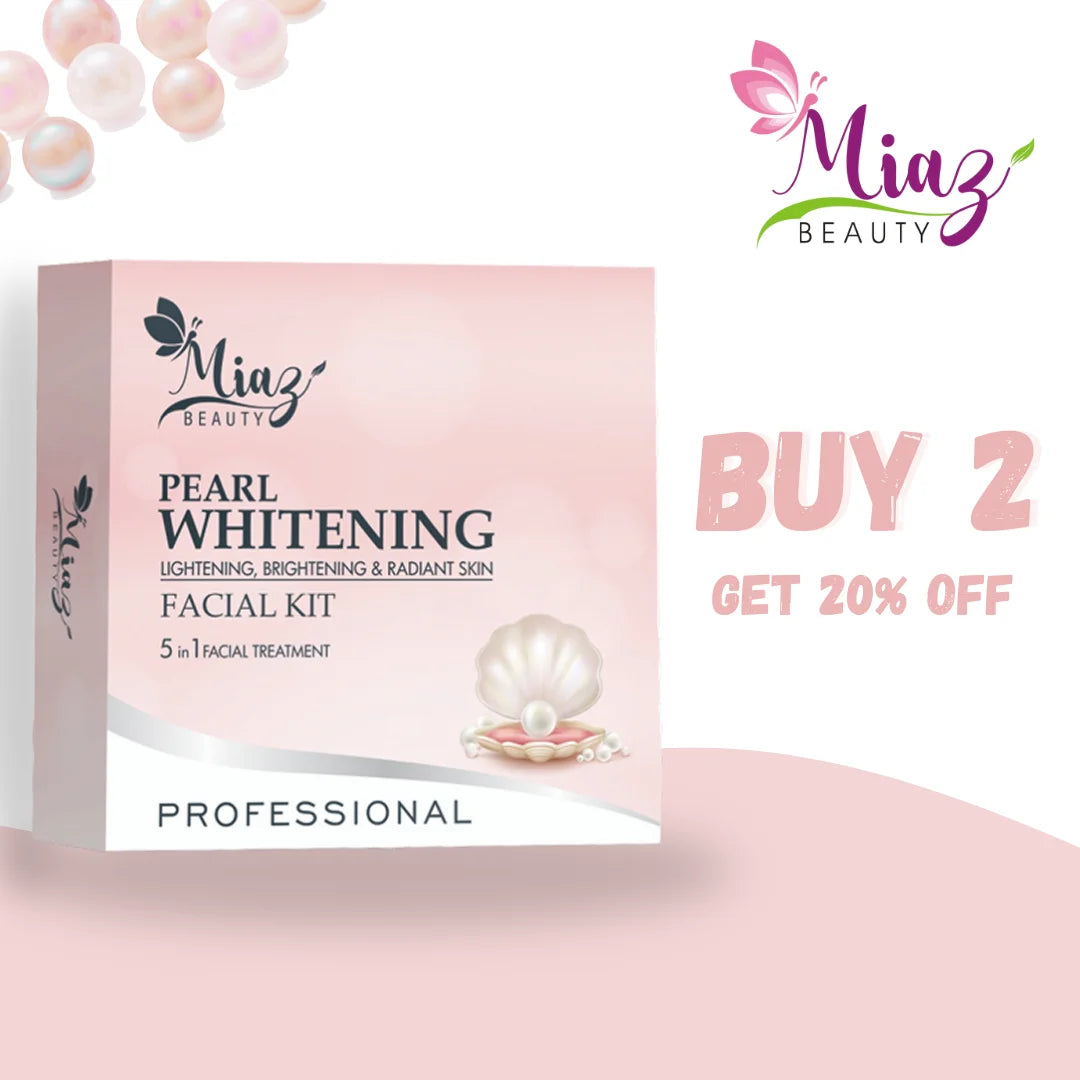 MIAZ BEAUTY |Pearl Whitening Facial kit