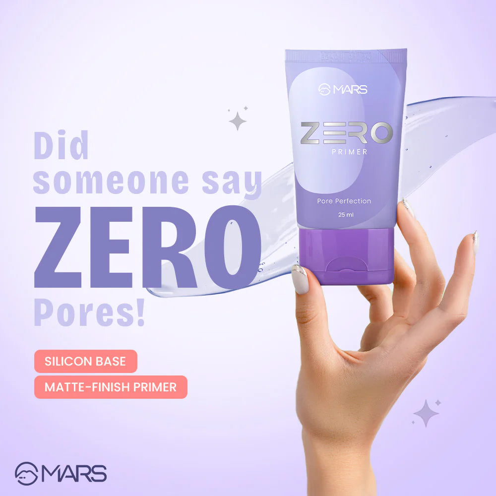 MARS Zero Primer | Pore Perfecting Primer | silicon base primer