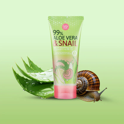 CATHY DOLL | 99% Aloe Vera & Snail Serum Soothing Gel