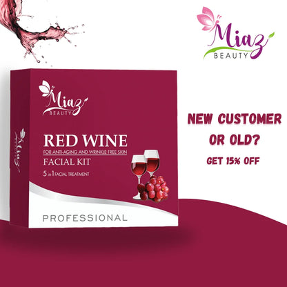 miaz beauty | Red Wine facial kit