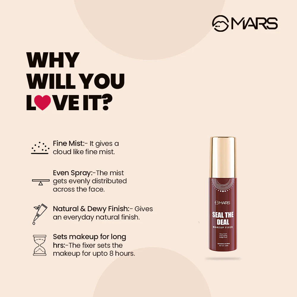MARS | Makeup Fixer | Seal the Deal Makeup Fixer