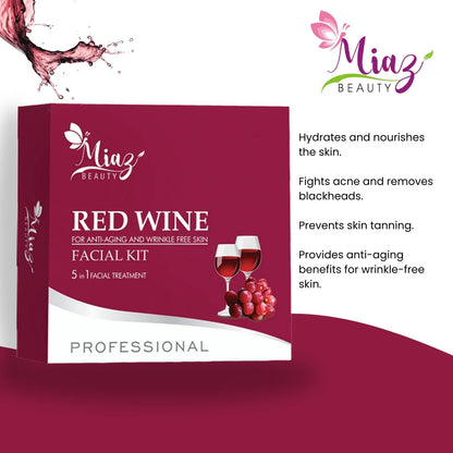 miaz beauty | Red Wine facial kit
