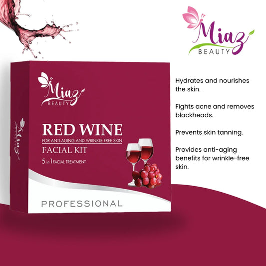 miaz beauty | Red Wine facial kit