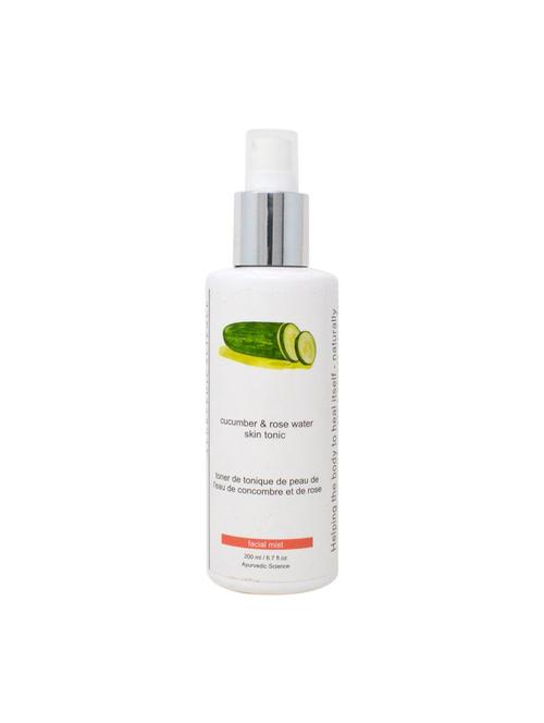 HERBLINE | Cucumber and rose water skin tonic, facial mist, 200ml