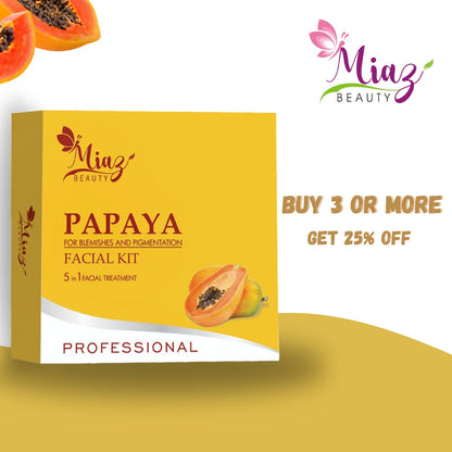 MIAZ BEAUTY | Papaya Facial kit
