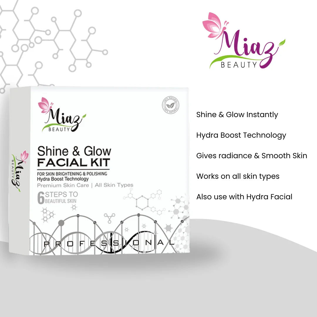 MIAZ BEAUTY | Shine and Glow Facial kit