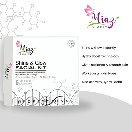MIAZ BEAUTY | Shine and Glow Facial kit